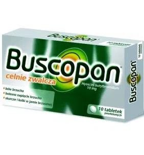 Buscopan, 10 mg, tabletki powlekane, 10 szt.
