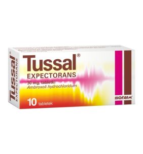 Tussal Expectorans, 30 mg, tabletki, 10 szt.