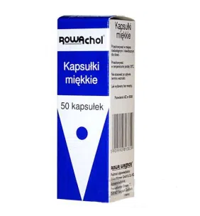 Rowachol, kaps.miekkie, 50 szt