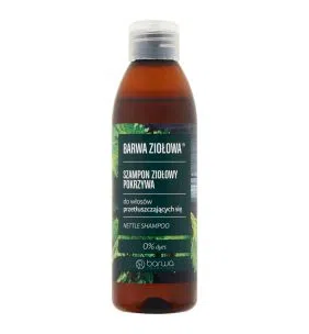 Barwa Ziołowa, szampon ziołowy pokrzywa, do włosów przetłuszczających się, 250 ml