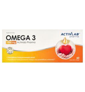 Omega 3 1000 mg Activlab Pharma, kapsułki miękkie, 60 szt.