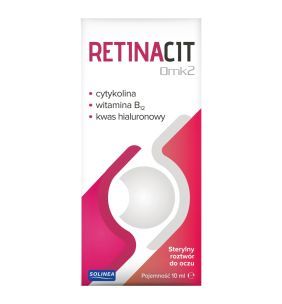 Retinacit Omk2, roztw., do oczu,sterylny, 10 ml