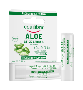 Equilibra, Aloesowy balsam do ust w sztyfcie, 5,5 ml