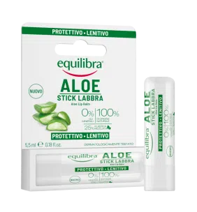 Equilibra, Aloesowy balsam do ust w sztyfcie, 5,5 ml
