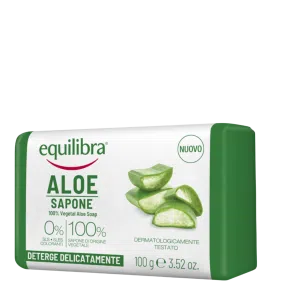 Equilibra, Mydło aloesowe, 100 g