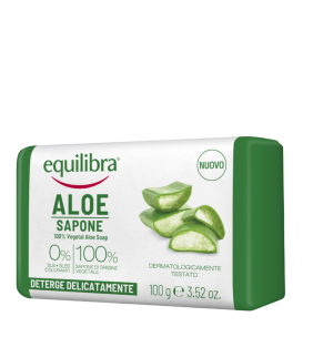 Equilibra, Mydło aloesowe, 100 g