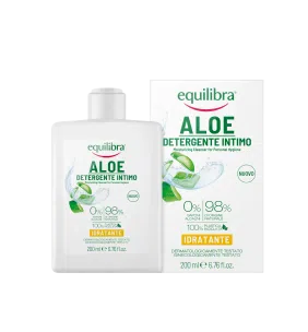 Equilibra, Nawilżający żel aloesowy do higieny intymnej, 200 ml