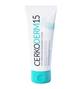 Cerkoderm 15, krem mocznikowy z AHA, 75 ml
