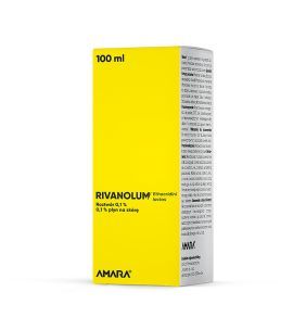 Rivanolum roztwór 0,1%, płyn na skórę, 100 ml (Amara)