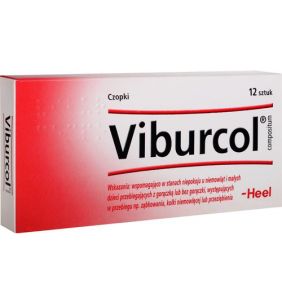 Heel-Viburcol compositum, czopki, 12 szt.