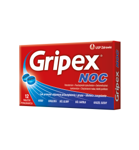 Gripex Noc, tabletki powlekane, 12 szt.