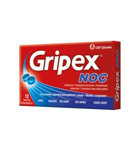 Gripex Noc, tabletki powlekane, 12 szt.