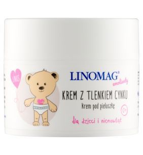 Linomag, krem z tlenkiem cynku dla dzieci i niemowląt, 50 ml