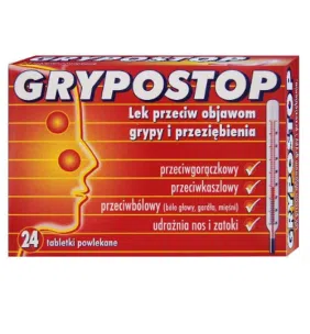 Grypostop, tabletki powlekane, 24 szt.