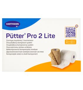 PutterPro 2 Lite, dwuwarstwowy system do kompresjoterapii, 1 zestaw