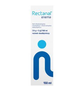 Rectanal, (14 g + 5 g)/100 ml, roztwór doodbytniczy, 150 ml