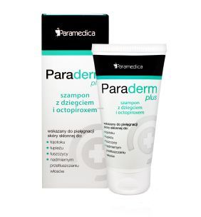 Paraderm Plus, szampon z dziegciem i octopiroxem, 150 ml
