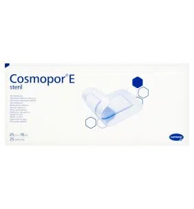 Cosmopor E, plastry opatrunkowe, jałowe, 25 x 10 cm, 25 szt.