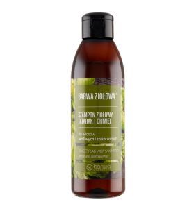 Barwa Ziołowa, szampon tatarakowo-chmielowy do włosów łamliwych i zniszczonych, 250 ml