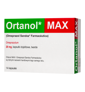 Ortanol Max, 20 mg, kaps.dojelit.tw.,(i.row)Delf,Hisz,14szt