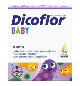 Dicoflor Baby, krople, 5 ml x 2opak,PROM.5342/23