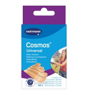 Cosmos Universal, plastry z opatrunkiem, 40 szt.