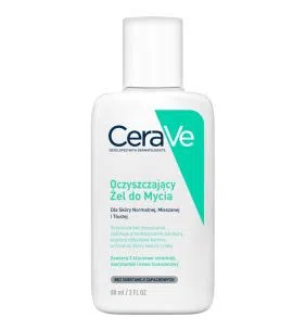 CeraVe, oczyszczający żel do mycia, do skóry normalnej, mieszanej, tłustej, 88 ml