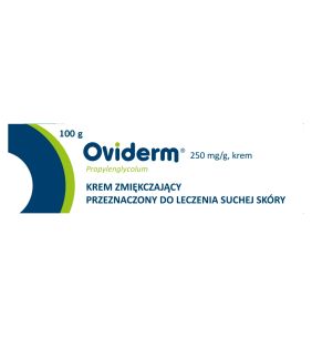 Oviderm, 250 mg/g, krem, 100 g