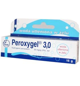 Peroxygel 3.0, 3%, 30 mg/g, zel, 15 g, tuba