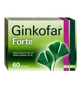 Ginkofar forte, 80 mg, tabletki powlekane, 60 szt.