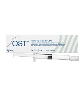 OST, roztwór wiskoelastyczny, 20 mg / 2 ml, 1 ampułko - strzykawka