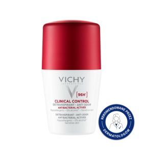 Vichy Clinical Control, dezodorant, roll-on, 96 h, 50 ml