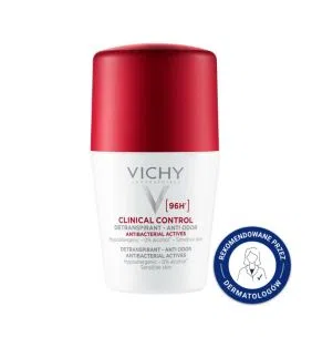 Vichy Clinical Control, dezodorant, roll-on, 96 h, 50 ml