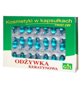 Gal, odżywka keratynowa, kapsułki żelatynowe, 48 szt.