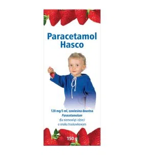 Paracetamol Hasco, 120 mg/5 ml, zawiesina doustna, 150 g