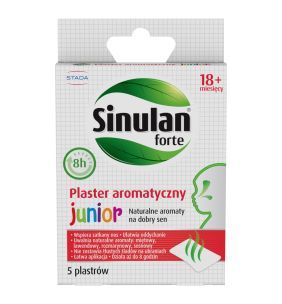 Sinulan Forte, plaster aromatyczny, Junior, 5 szt.