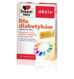 Doppelherz aktiv Dla Diabetyków, tabletki, 30 szt.