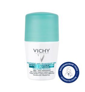Vichy, antyperspirant w kulce 48h, przeciw śladom na ubraniach, 50 ml