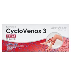 CycloVenox 3 Extra, Activlab pharma, kapsułki, 60 szt.