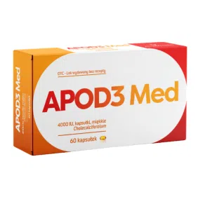 APOD3 Med, 4000 IU, kapsułki miękkie, 60 szt.