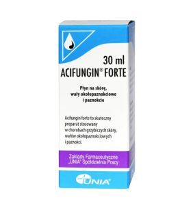 Acifungin forte,płyn n/skórę,wały okołopaznokc.,pazn,30 ml