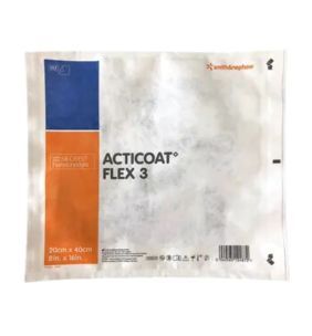 Acticoat Flex 3, opatrunek, 20 cm x 40 cm, 1 szt. (z opakowania 6 szt.)