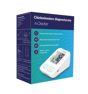 Ciśnieniomierz, Air Doctor, C03A, automatyczny, 1 szt.