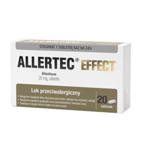 Allertec Effect, 20 mg, tabl., 20 szt