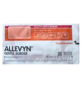 Allevyn Gentle Border,opatr.,10cmx20cm, 1szt (z op.10szt)