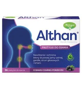 Althan, pastyl.do ssania, 36 szt
