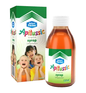 Apitussic, 52 mg/5 ml, syrop, 120 ml
