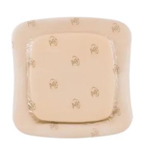 Aquacel Ag Foam, opatrunek przylepny, 17,5 cm x 17,5 cm, 1 szt. (z opakowania 10 szt.)