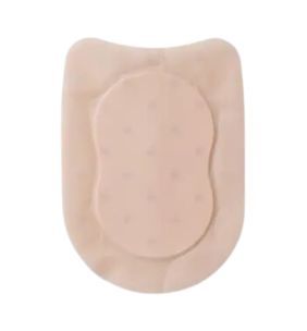 Aquacel Ag Foam, opatrunek przylepny na piętę, 19,8 cm x 14 cm, 1szt. (z opakowania 5 szt.)