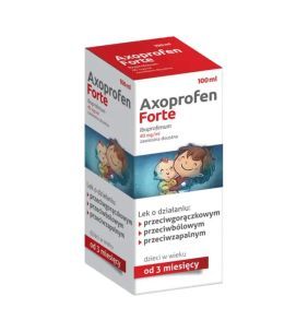 Axoprofen Forte, 40 mg/ml, zaw.doust.,100ml,but.+strz.doust.